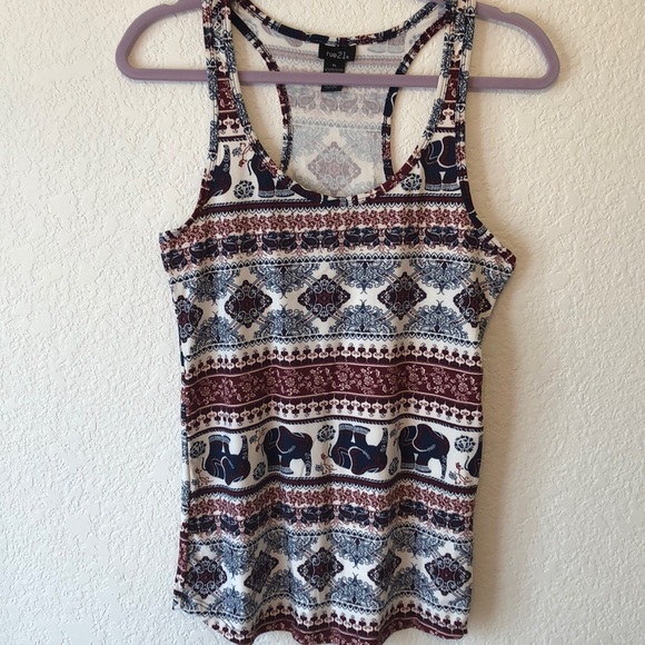 💙New Elephant Print Tank💙 - Picture 1 of 1